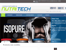 Tablet Screenshot of nutritech.com.co